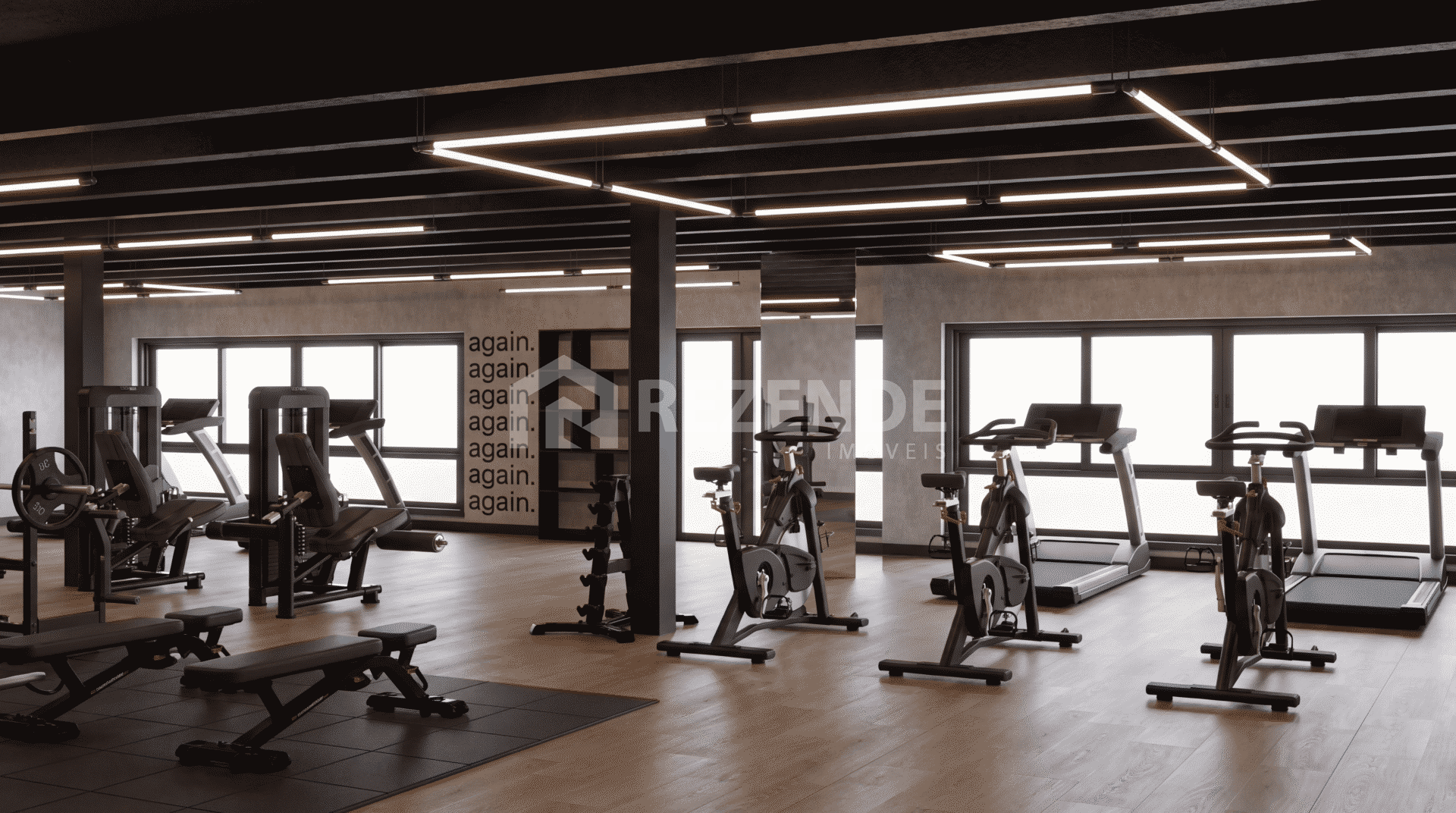 venda apartamento 2 dormitorios garden condominio clube nene graeff passo fundo rs (academia) (2)